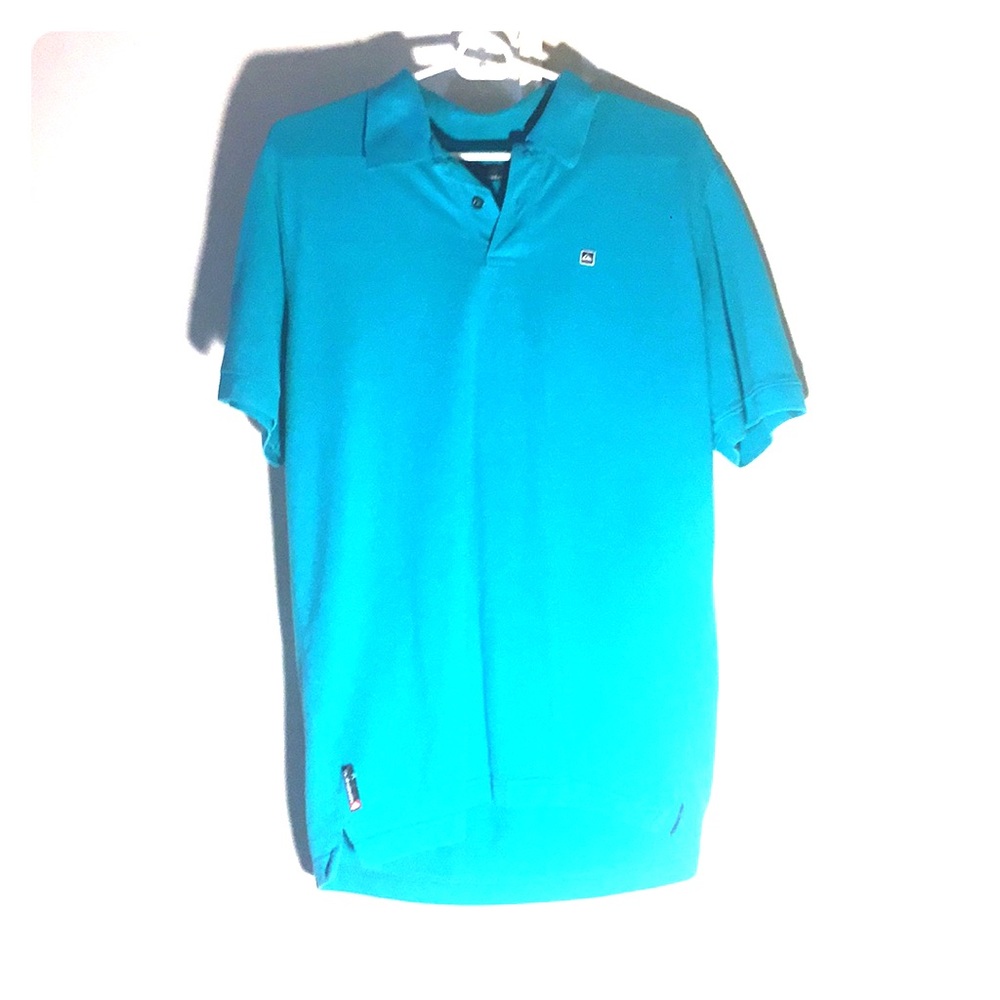 Turquoise quicksilver polo